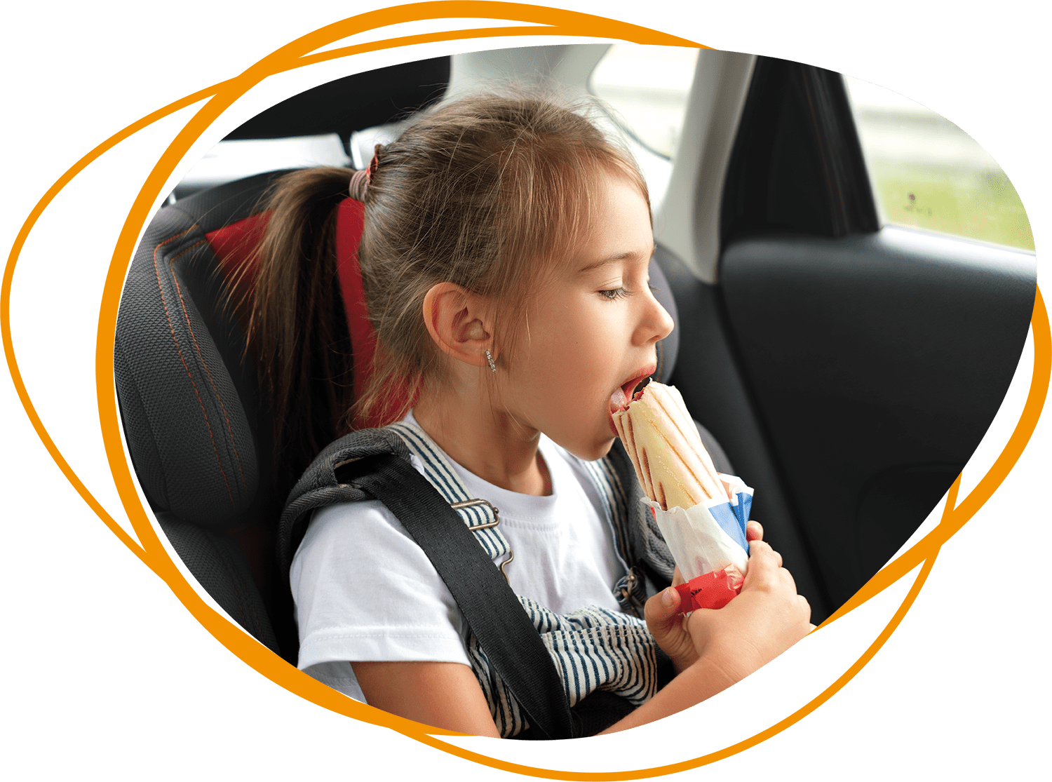 Header blog - Veilig onderweg: eten tijdens vakantieritten