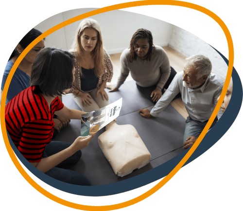 Header Groepscursus Levensreddend Handelen bij Volwassenen